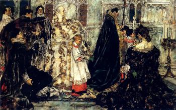 Albert Beck Wenzell : A Medieval Christmas